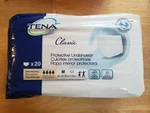 Tena Classic Protective Underwear Adult Diapers, 80 Ct., New Case, M 34-44". Fixed Price $24.00.