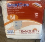 Tranquility Smartcore Incontinence Brief Breathable 2312 Maximum Ct. Fixed Price $16.99.