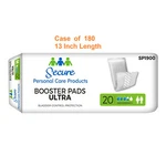 180 Pak Booster Pad Secure Ultra 13 Inch Heavy Absorbency Super. Fixed Price $64.96.