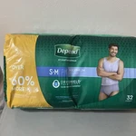 Depend Fit-flex Incontinence Underwear For Men Maximum Absorbency, S/m 32 Ct. Fixed Price $23.00.