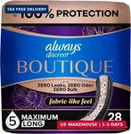 Always Discreet Boutique Adult Incontinence Bladder Leak Pads For Women, Maximum. Fixed Price $25.30.
