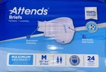 Attends Classic Adult Incontinence Unisex Briefs Sz Max Absorbency 24 Ct. Fixed Price $17.99.