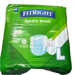 Fitright Optifit Briefs Extra Absorbency Comfortair Large 20 Count. Fixed Price $18.50.