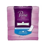 Poise Bladder Control Pad, 10.9''L, Moderate Absorbency, Female, Pack Of 20. Fixed Price $17.94.