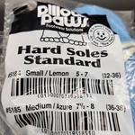 Pillow Paws 5184 Small 5-7 Hard Soles + Ankle Slipper Socks Light Blue 3 Pairs. Fixed Price $8.99.