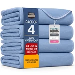 Utopia Bedding Washable Underpads 24" 36" 24X36 Inch (pack Of 4), Blue. Fixed Price $36.59.