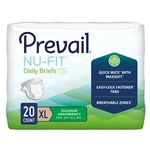 Prevail Nu-fit Daily Briefs, Maximum Absorbency, X-large 59 64 Inch, 80 Count. Fixed Price $59.06.