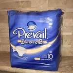 Prevail Bariatric Maximum Absorbency Briefs Pack Of 10. Fixed Price $9.99.