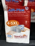 Air-plus Bariatric Disposable Briefs 4-5XL. Fixed Price $20.00.