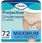 Tena Proskin Maximum Absorbency Incontinence Underwear For Women, Lg, 72 Count. Fixed Price $65.54.