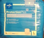 Medline Protection Plus Anti-leak Guard Underwear Size Large 18 Pack. Fixed Price $21.99.