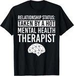 Mental Health Apparel Funny Therapists Gift Unisex T-shirt. Fixed Price $21.99.