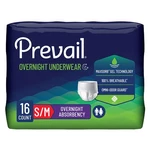 Prevail Disposable Underwear Small / Medium 16 Ct. Fixed Price $17.93.