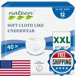 Nateen Flex Adult Incontinence Underwear For Women And Maximun. Fixed Price $103.68.