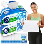 Dura Cleanse Body For Adults Bathing 2 Pack 100 Xl No Rinse Wipes.... Fixed Price $64.73.