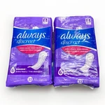 Always Discreet Incontinence Pads Extra Heavy 33 Level 6 -damaged Package. Fixed Price $25.88.