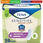 Tena Sensitive Care Maximum Absorbency Incontinence Pads For Women, Bladder C.... Fixed Price $22.45.