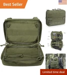 Adjustable Molle Tactical Pouch High-visibility Medical Bag For On-the-go Use. Fixed Price $26.59.