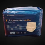 Mckesson 18 Pack Ultra Underwear Incontinence Heavy Absorbency Large. Fixed Price $9.99.