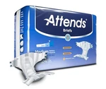 Attends Unisex Adult Briefs Diapers Severe Strength Case Of 96 New In Package. Fixed Price $32.00.
