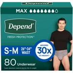 Depend Fresh Protection Adult Diapers, Incontinence Underwear For Men, Dispos.... Fixed Price $73.14.