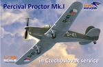 Dora Wings 1/72 Percival Proctor MK.1 Marking Of Czechoslovakia. Fixed Price $34.20.