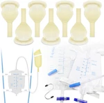 Latex Condom Catheter External Self-sealing Set, Thick TUBE,500ML Leg Bag *1, 20. Fixed Price $27.92.