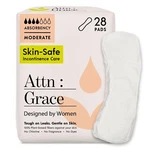 Attn: Grace Moderate Incontinence Pads Women 28-PACK High Absorbency Plant-based. Fixed Price $33.53.