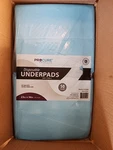 Procure Disposable Underpads 36" PC2336A - 150 Count Latex Free. Fixed Price $39.95.