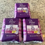 Lot Of 3 Poise Incontinence & Postpartum Pads, 5 Drop Maximum Bladder Leaks New. Fixed Price $26.95.