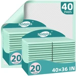 Disposable Bed Pads 40X36 Inch (40 Pack) - Extra Large, Super Absorbent Under.... Fixed Price $66.87.