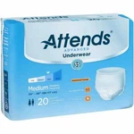Attends Advanced Underwear, Medium 34 To 44IN #APP0720 - Case Of 80. Fixed Price $54.94.