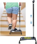 Adjustable Stair Climbing Cane For Seniors With Anti-slip Base & Seat. Fixed Price $126.99.
