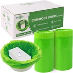 Boowoo Bedside Commode Liners 50 Bags Pads Scented Disposable. Fixed Price $25.69.