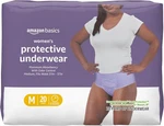 Amazon Basics Postpartum Incontinence Underwear, Medium, 20 Count, Lavender. Fixed Price $27.88.