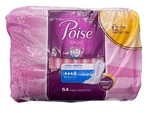 Poise Long Length Moderate Contour Fit Pack Of 54. Fixed Price $23.99.