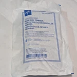 Box Of 60 Medline MDT2168286 Blue Or Towels, 10 Packs Per. Fixed Price $49.99.