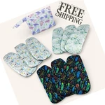New 10PCS Set Reusable Washable Menstrual Pads (3)XL+(3)L+(3)M +bag Incontinence. Fixed Price $39.99.