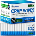 Dura Cleanse Extra Large, Moist Cleaning Wipes For Full Face, Nasal Masks. Fixed Price $23.99.
