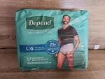 Depend Fresh Protection Adult Incontinence Underwear For Men Disposable Large. Fixed Price $16.00.