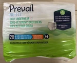Prevail Nu-fit Adult Underwear Large 44 58 20 Count Bag Maximum Absorbency New. Fixed Price $19.49.