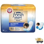 30 Count Fitright Incontinence & Postpartum Pads With Arm Hammer Odor Control. Fixed Price $40.95.