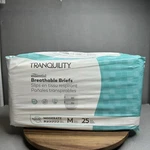 Tranquility Essential Breathable Brief Size M 2965-100 25 Ct Incontinence Usa. Fixed Price $31.68.