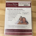 Silent Night Comfort Seal Mask Liners 4 Pack Size Nasal One Fits All. Fixed Price $7.99.