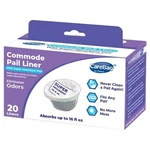 Carebag Commode Liners With Super Absorbent Pad, 20 Count Medical Grade. Fixed Price $32.22.