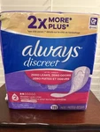 Always Discreet Incontinence Liners - Very Light 2 Long 111 Ct. Fixed Price $19.99.