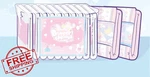 Abu Bunnyhopps Adult Diapers 4-TAPE Pack 10 Medium. Fixed Price $178.99.