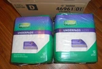 Depend Bed Protectors Tri-loc Overnight Protection Underpads 12 Pack X's. Fixed Price $20.25.