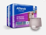 Attends Disposable Underwear Female Medium 20 Ct. Fixed Price $19.75.