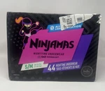 Pampers Ninjamas Disposable Nighttime Underwear Small/medium 44CT (38-70LBS). Fixed Price $23.09.